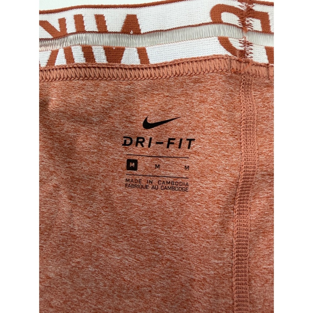 Nike Pro Training Shorts Womens Medium Burnt Orange Heather Compression - Picture 11 of 13